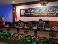 Tagana Masuk Sekolah, Dinsos dan Disdik Sampang Sosialisasi Kebencanaan