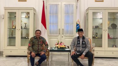 Temui Anies Baswedan, Bupati Slamet Junaidi Ingin Jadikan Sampang sebagai Pasar Komoditi