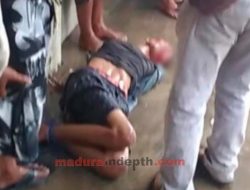 Diduga Maling Motor, Pria Ini Babak Belur Dihakimi Massa
