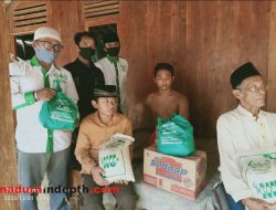 Peduli Bocah Rizal, LAZISNU Sampang Serahkan Santunan