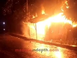 Diduga Akibat Korsleting listrik, Kantin Pesantren Dilalap Api