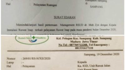Soal Sejumlah Nakes di Sampang Terpapar Covid-19, Direktur RSUD dan Kadinkes Saling Bungkam