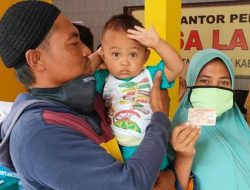 Tingkatkan Pelayanan, Pemdes Labuhan Gelar Pembuatan KIA Usia Dini