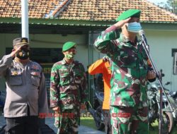 Usai Gelar Apel Pasukan, Kodim 0828/Sampang Bagi-bagi Masker