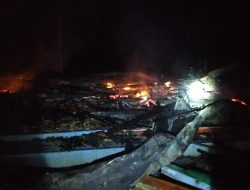 Disambar Petir, Rumah di Omben Sampang Madura Ludes Terbakar