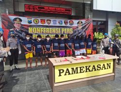 10 Pencuri Kotak Amal Masjid di Pamekasan Dibekuk Polisi, Diantaranya Pemakai Narkoba