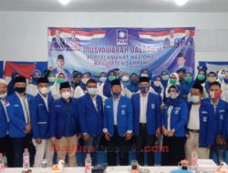 Slamet Ariyadi Nahkodai DPD PAN Sampang Periode 2020-2025