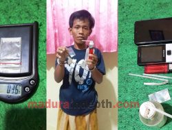 Polisi Grebek Pesta Narkoba di Ganding, Dua Pelaku Melarikan Diri