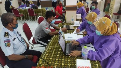 Vaksinasi Covid-19 Lapas Pamekasan