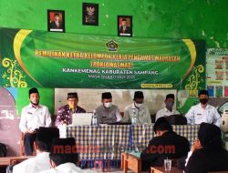 Kemenag Sampang Lakukan Pemilihan Pengurus Pokjawasmad Kabupaten