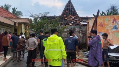 Angin Puting Beliung Porak-porandakan Dua Desa di Kalianget, Tiga Korban Alami Luka