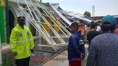 Begini Keterangan Kades Soal Angin Puting Beliung di Kalianget