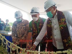 Kemendikbud RI bersama Bupati Sampang Resmikan Gedung Bengkel Konstruksi Poltera