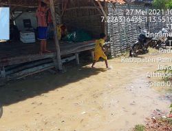 Pasca Gerhana Bulan, Banjir Rob Landa Dusun Kotasek Pademawu Pamekasan