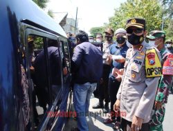 Cegat Pemudik dan Wisatawan Masuk Wilayah Sumenep, Ops Ketupat Semeru 2021