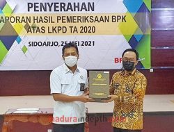 Kali Ketujuh, Pemkab Pamekasan Raih Predikat Opini WTP