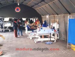 Jumlah Pasien Covid-19 Melonjak, RSUD Smart Pamekasan Gunakan Tenda Darurat