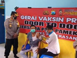 Polres Pamekasan Gelar Vaksinasi Door to Door