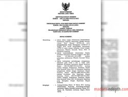 Pemkab Sumenep Resmi Tunda Pelaksanaan Pilkades Serentak 2021