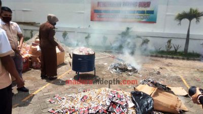 Pemberantasan Rokok Ilegal di Pamekasan Libatkan Tokoh Agama