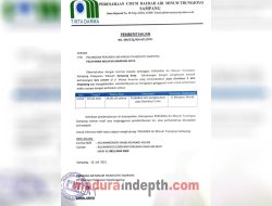 PDAM Trunojoyo Sampang Layangkan SE Terkait Pemasangan Box Culvert di Jalan Wijaya Kusuma