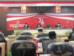 Peringati HUT RI ke-76, DPRD Pamekasan Simak Pidato Presiden