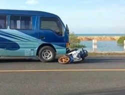 Laka Maut Bus Mini dan Vario di Camplong, Satu Orang Tewas