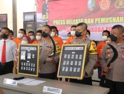 Sepanjang 2021, Polres Sampang Ungkap 336 Kasus Kriminal, 137 Narkotika