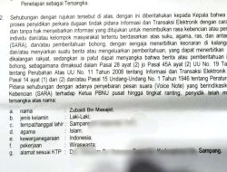 Polisi Tetapkan Zubaidi Sebagai Tersangka Kasus Ujaran Kebencian
