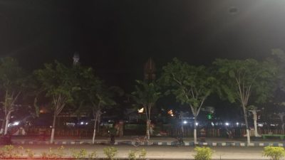 Monumen Trunojoyo Taman Kota Sampang Bahari