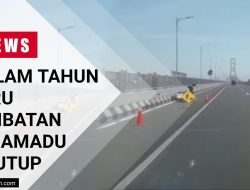Malam Tahun Baru Jembatan Suramadu Ditutup