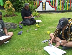 Bikin Sketsa Taman, Sumbangsih KPS Wujudkan Keindahan Kota Sampang
