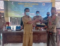 Sertijab Pj Kades Pulau Mandangin Berlangsung Aman dan Sukses