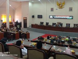 DPRD Gelar Rapat Paripurna Penyampaian LKPJ Bupati, Ini yang Disampaikan Slamet Junaidi