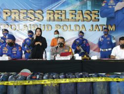 Ditpolairud Polda Jatim Gagalkan Pengiriman Niaga 4,5 Ton BBM Bersubsidi di Sumenep