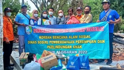 Terima Bantuan Pasca Rumah Terbakar, Masdi: Saya Berlari Selamatkan Diri