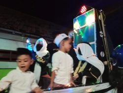 Semarak Takbir Keliling di Pulau Mandangin