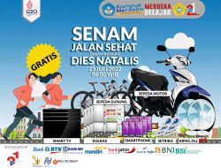 Ikuti Senam dan Jalan Sehat Berhadiah Dies Natalis UTM ke-21