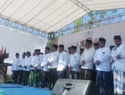 MWC NU Sampang Kota Resmi Dilantik, Ini Tiga Pesan Penting Ulama Khos