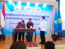 UTM Berikan Pembinaan Pengelola BUMDes