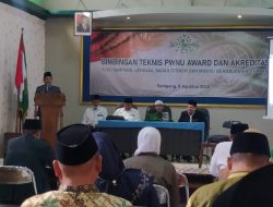 PCNU Sampang Gelar Bimtek PWNU Award dan Akreditasi
