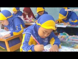 Asah Kreativitas Anak, Pokdarwis Trunojoyo Dalpenang Gelar Lomba Mewarnai