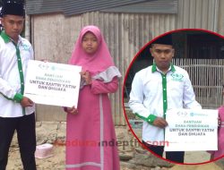 Harap Tak Putus Sekolah, Pelajar di Pelosok Desa Dapat Bantuan dari NU Care Lazisnu