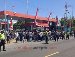 11 Aktivis Mahasiswa Madura Diamankan Polisi Saat Demo Tolak Kenaikan Harga BBM