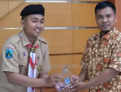 Alfian Maulidi Juara 1 Lomba Jurnalistik Pramuka Kwartir Jatim
