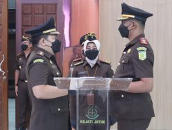 Resmi Jabat Sebagai Kajari Bangkalan, Ini Pesan Kajati Jatim Pada Dr Fahmi