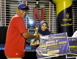 Tetap Bersyukur, Tim Putri SMAN 3 Pamekasan Raih Juara 3 Kobasmansa 2022
