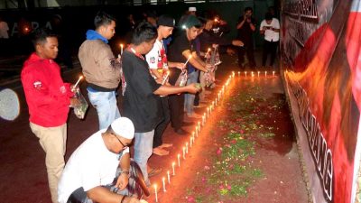 Berduka Tragedi Kanjuruhan, Supporter Sumenep Gelar Doa Bersama