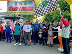 Bupati Sumenep Lepas Ribuan Peserta Jalan Sehat Desa Pamolokan