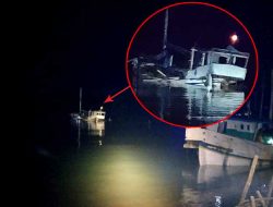 Kapal Bermuatan Tabung Elpiji Meledak di Pelabuhan Bintaro Sumenep